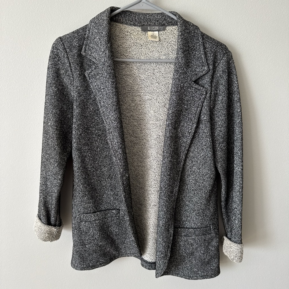 Elegant Charcoal Blazer by Mango
